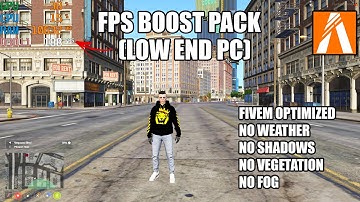 FiveM - New FPS Boost Graphics Pack For Low End PC (FiveM OPTIMIZED) 180+ FPS