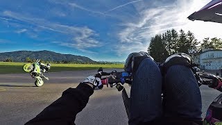 Stuntriding bei der Wheelie-Schule + G310 Wheelies