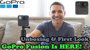 GoPro Fusion VR Camera Is HERE! Unboxing And First Look
