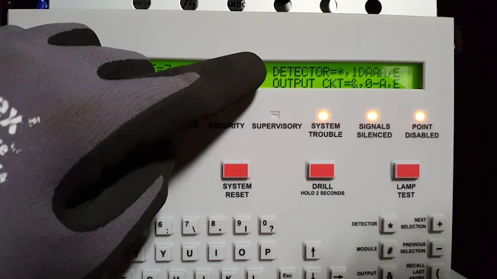 AUTOPULSE IQ-318 (Notifier) How to Disable modules