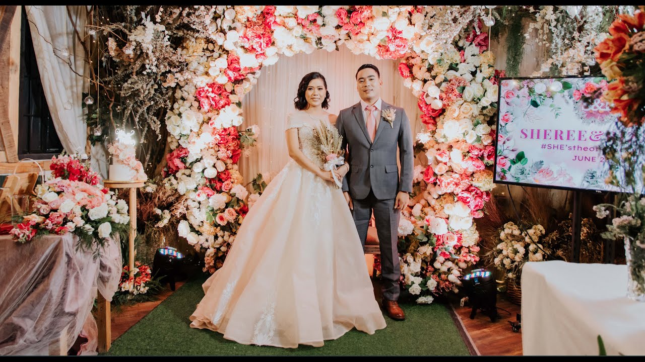 Rizaldy & Sheree Intimate Civil Wedding at Earthorigin Quezon City