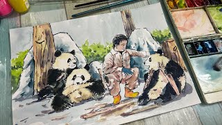 SPM PSV 2025| PENDIDIKAN SENI VISUAL | KERTAS 2 | MENGGAMBAR GUNA WATERCOLOR | SOALAN 6 TIPS A