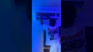 How to open your Ac to clean its filter #jovialace #airconditioner