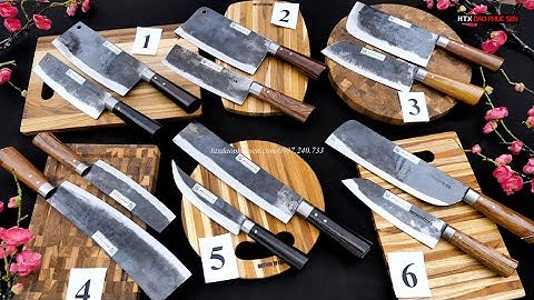 𝑻𝒓𝒊 𝑨̂𝒏 500k/cặp dao Chào Mừng Năm Mới 2023 - Hàng Chuẩn Của HTX Dao Phúc Sen