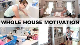 WHOLE HOUSE CLEAN WITH ME 2019 | EXTREME CLEANING MOTIVATION | SAHM
