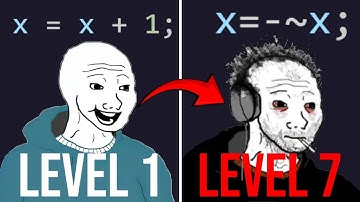 De 7 niveaus van programmeren