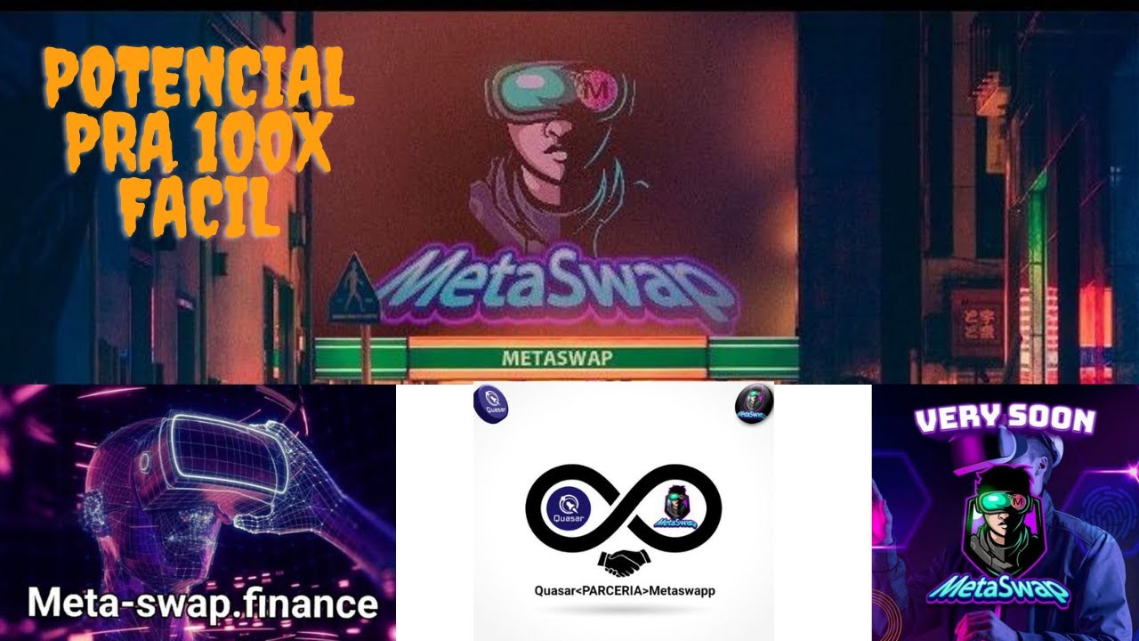 【Metaswap】Dex,Nft e Metaverso novo universo trazendo diferentes possibilidades ganhe busd automatico