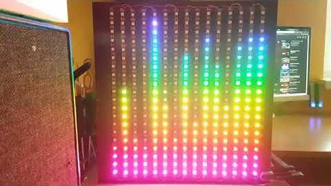 Ultimate Spectrum Analyzer with WS2812b and SP107 bluethoot controller [PART 2]