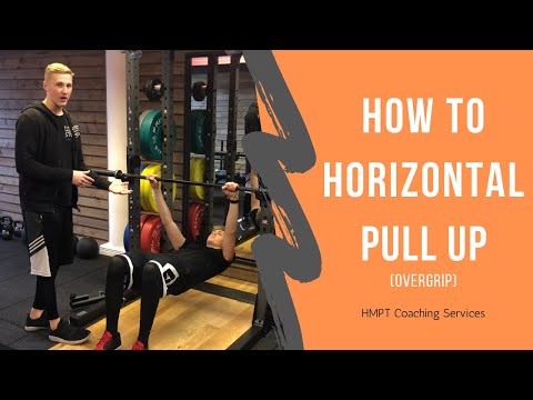 How To Horizontal Pull Up