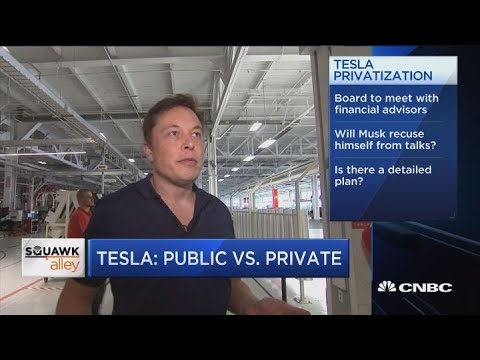 Elon Musk's Effort to Take Tesla Private to Get Board Oversight