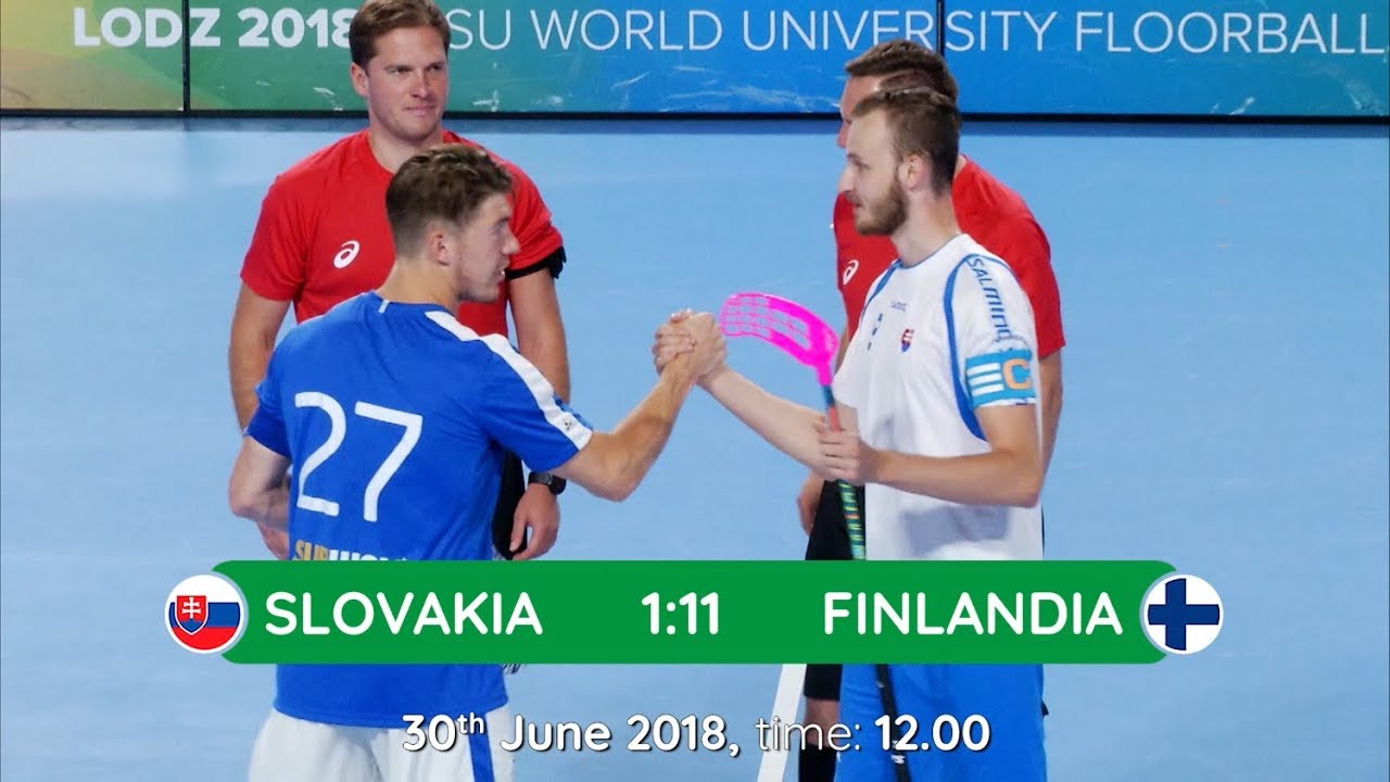 WUC 2018 - SVK v FIN Bronze Highlights (Men)