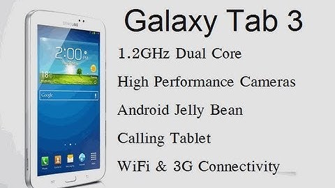 Samsung Galaxy Tab 3 T211 Tablet Unboxing and Review