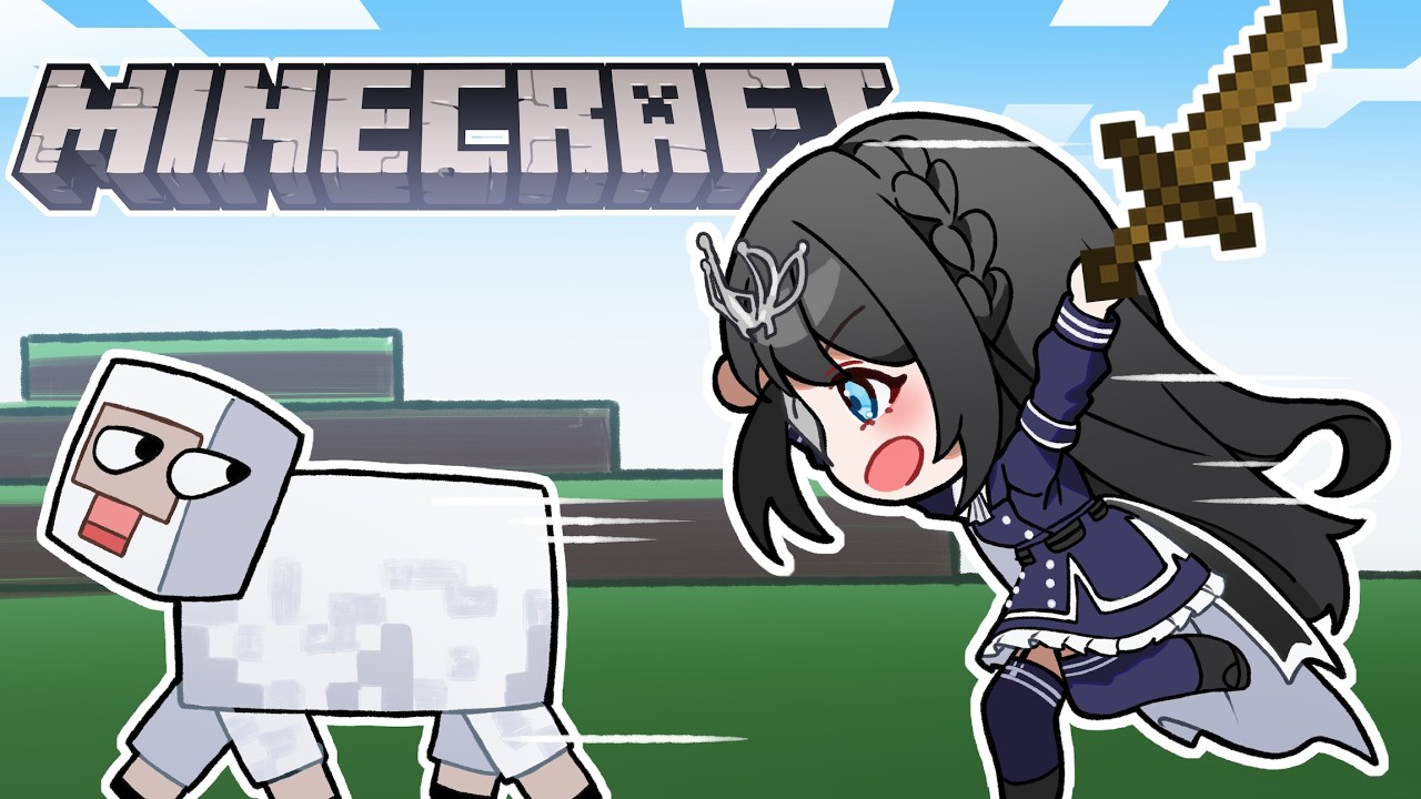 Vtuber blind MINECRAFT FIRST PLAYTHROUGH?【Millennium】