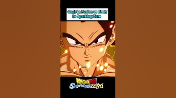 Gogeta Fusion vs Broly #gaming #trending #dragonball #sparkingzero