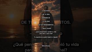 🧠✨ La calidad de tus pensamientos define tu vida #Estoicismo #Filosofía #Sabiduría #Emotifrases