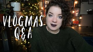 Q&A: BookTok, Witchcraft, Chicago, etc | VLOGMAS DAY 5