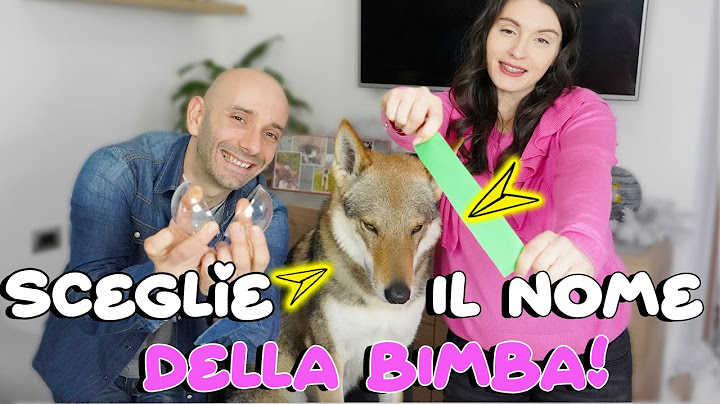 IL CANE SCEGLIE IL NOME DI NOSTRA FIGLIA 👶🏻