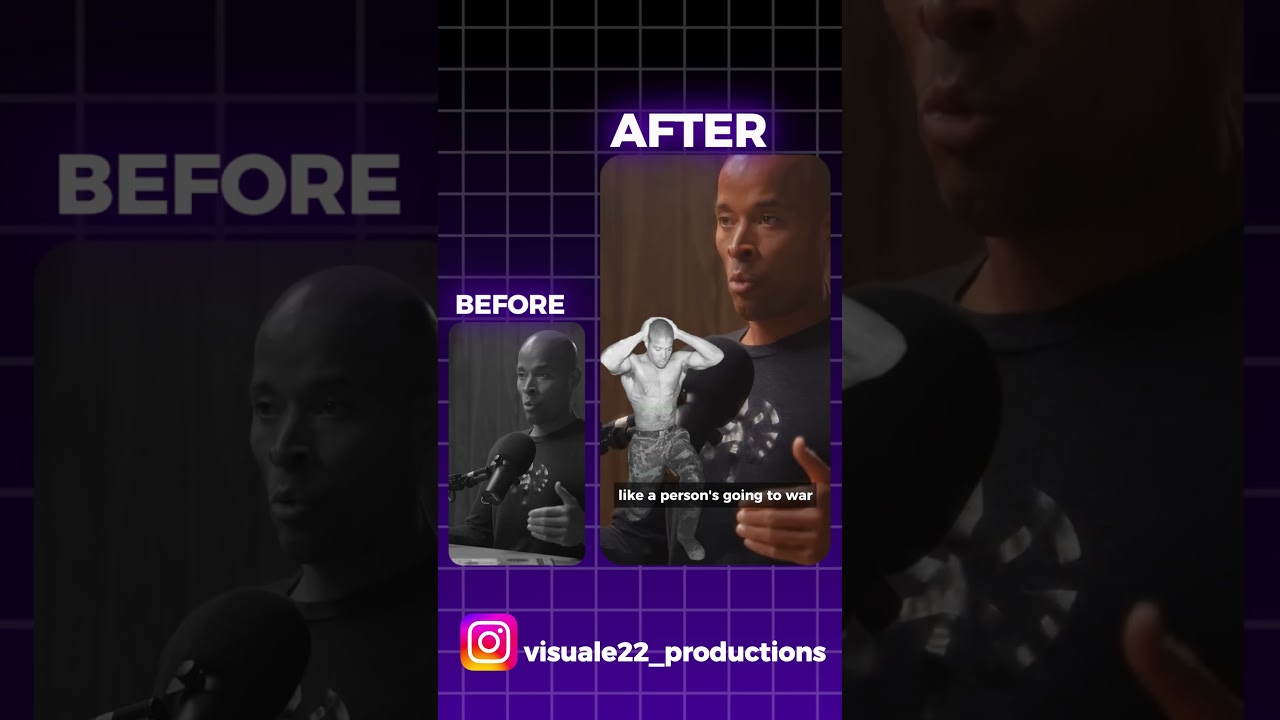 David Goggins Routine - Short Form Content