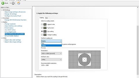 How to Fix | No "display scaling" option nvidia control panel | CRU