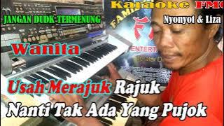 Jangan Duduk Termenung By Nyonyot & Liza | Versi Patam Manual || KARAOKE KN7000 FMC