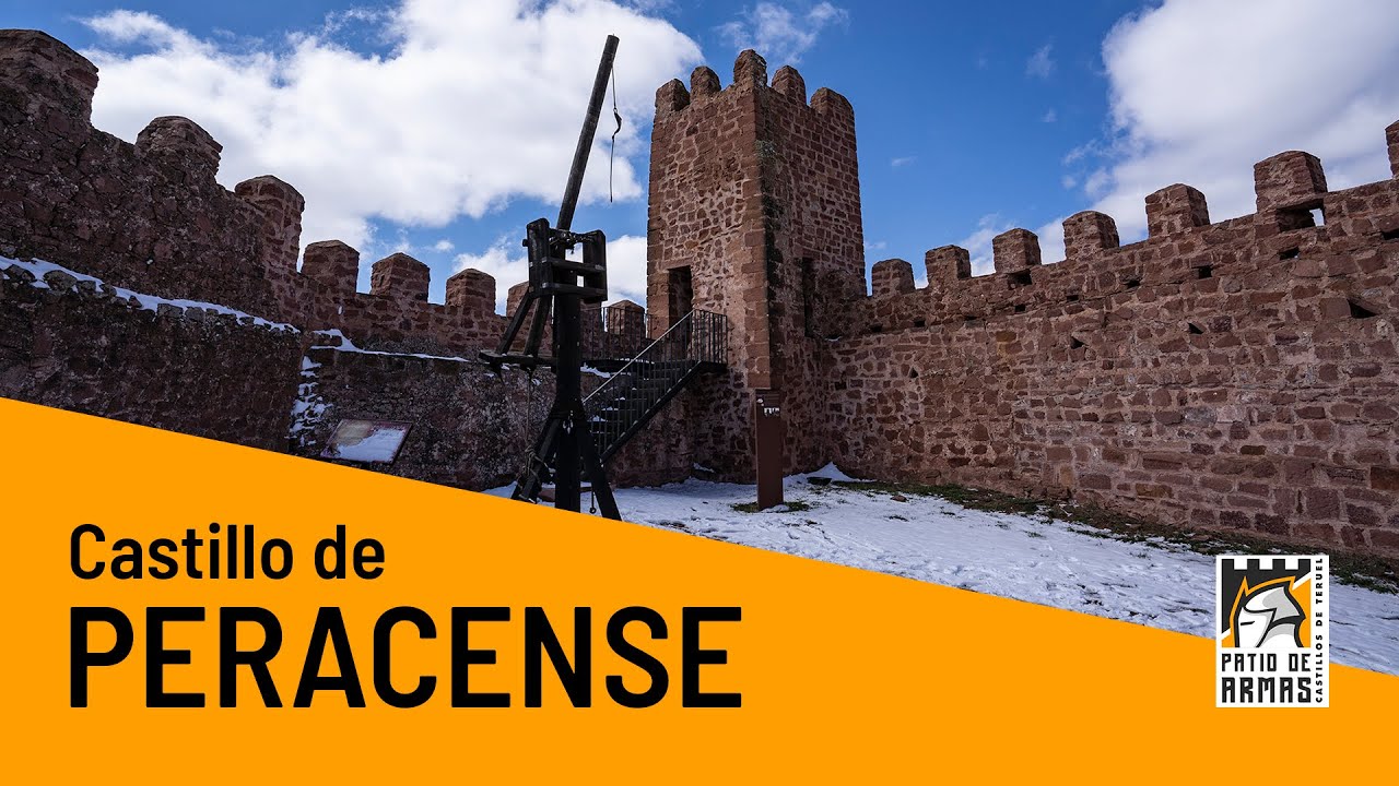Castillo De PERACENSE - Llegada y ruta por el interior del castillo.