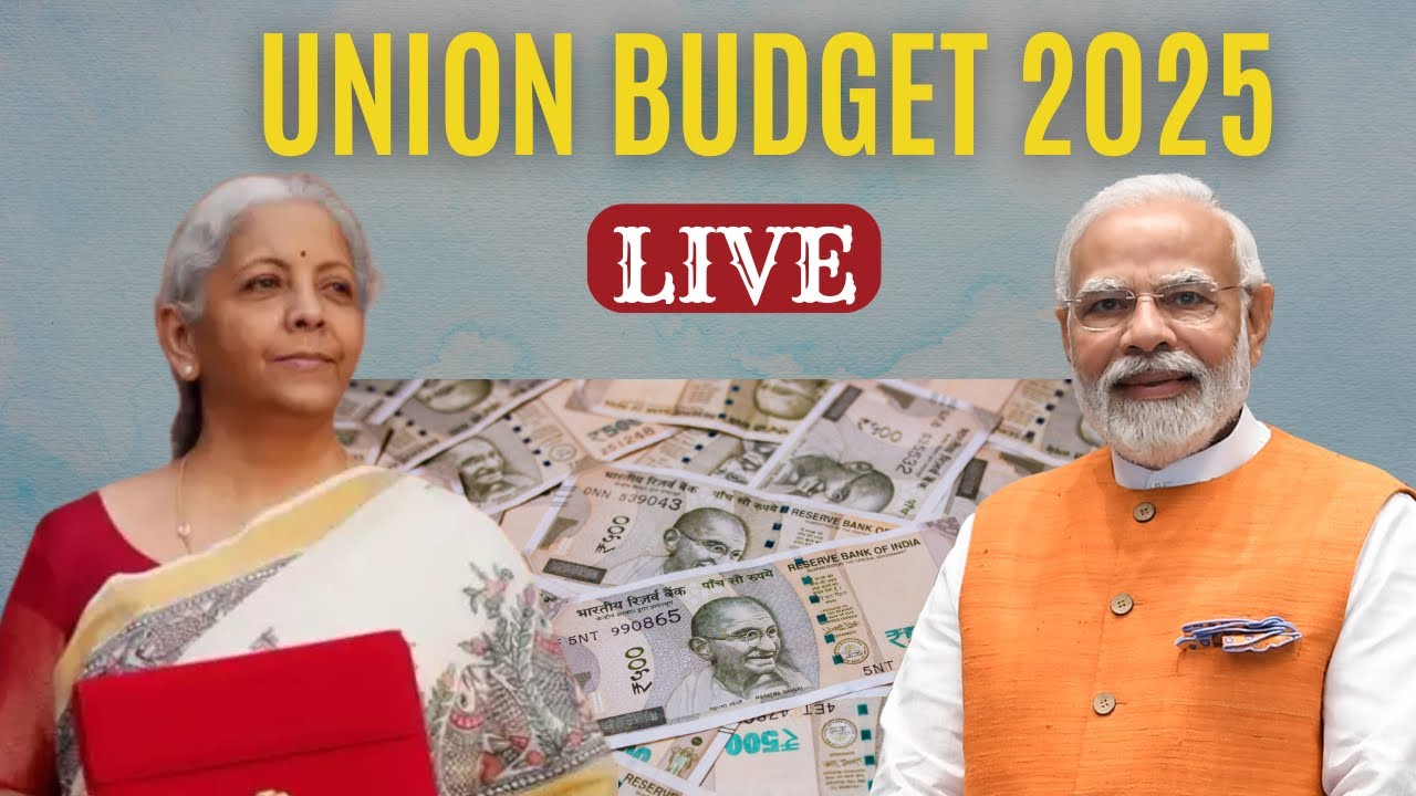 Will there be any relief in income tax? Union Budget 2025 | LIVE - YouTube