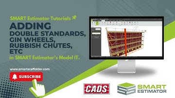 Adding Double Standards,  Gin Wheels, Rubbish Chutes, etc in SMART Estimators Model IT
