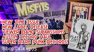Super Crazy Record Haul, New Zine, Austin Vinyl Haul, & More! @thepunkrockreview