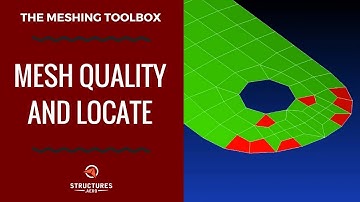 Mesh Quality and Mesh Locate in the Femap Meshing Toolbox