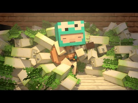 나비보벳따우 🎻 마인크래프트 애니메이션 [Minecraft Animation - Animal Crossing 8bit] ｜ 예순