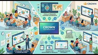 MULTI SCREEN | CROWN TOUCH INTERACTIVE FLAT PANEL