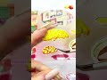 Food Diary - YYBB ART DIY STICKER SCENE |SATISFYING | ASMR #diy  #usa #uk