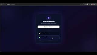 Workflow Approval Management System