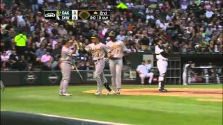 2012/08/10 Moss' two-run homer