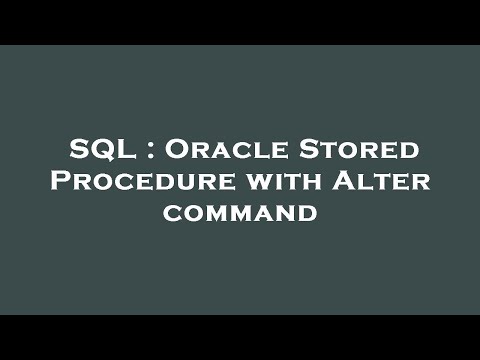 SQL : Oracle