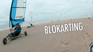 Blokarting - IJmuiden Beach the Netherlands