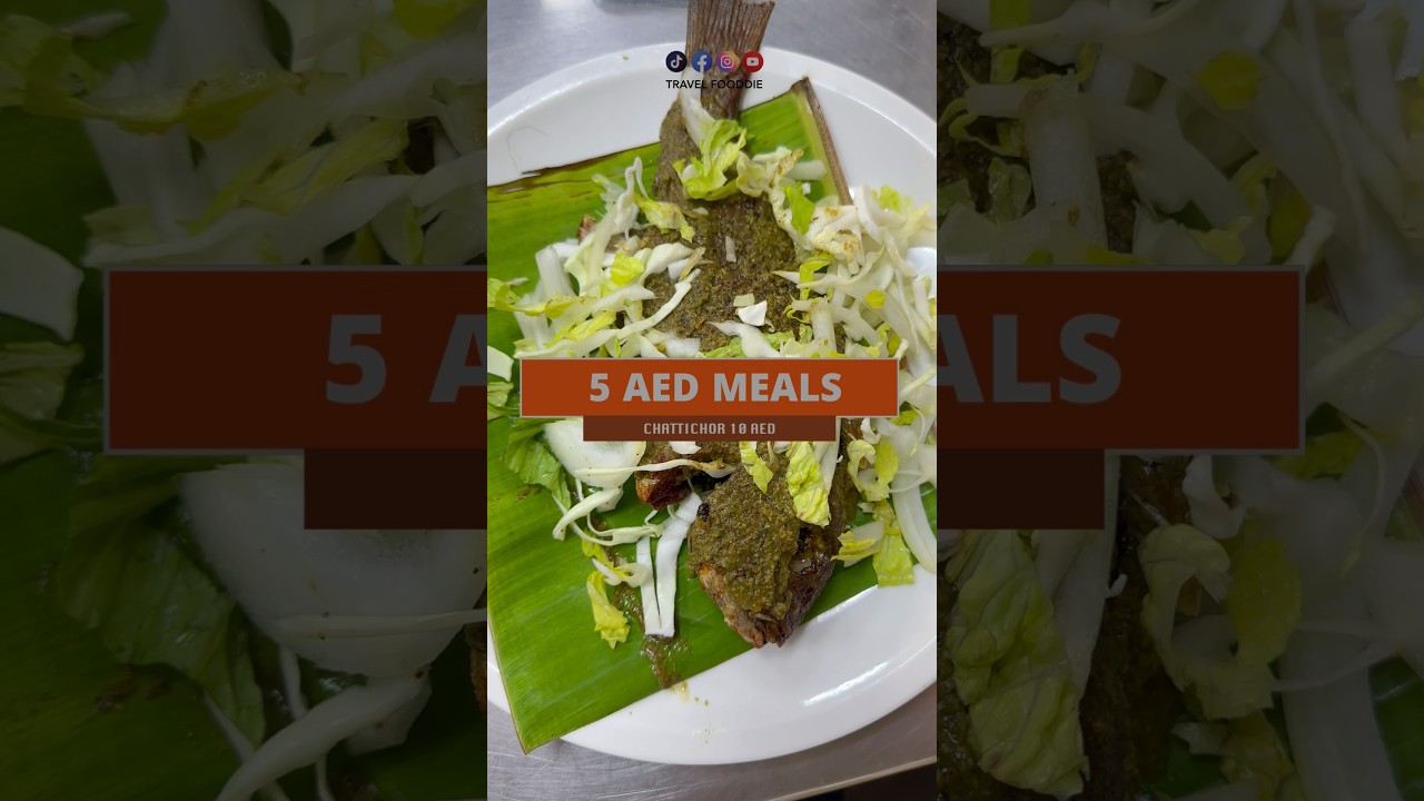 5 AED Meals in Abu Dhabi City  I Abu Dhabi Pocket-friendly Food Spots