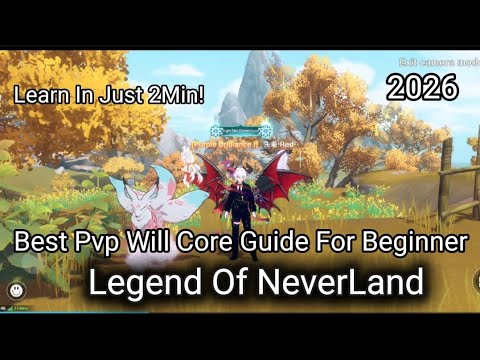 The Legend of Neverland PvP Will Core Beginner Guide