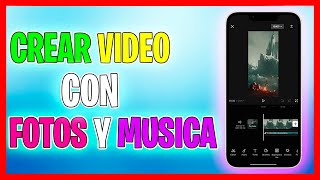 Como Hacer un Video Con Fotos y Música de Fondo en iPhone ✅