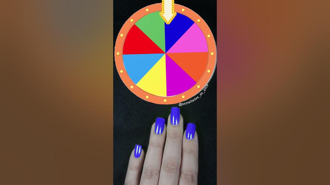 DESAFIO DA ROLETA MISTERIOSA DE CORES (MYSTERY WHEEL OF COLORS CHALLENGE)