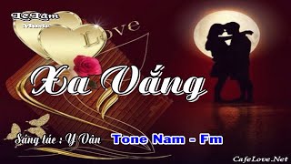 Karaoke - XA VẮNG - Tone Nam | Lê Lâm Music