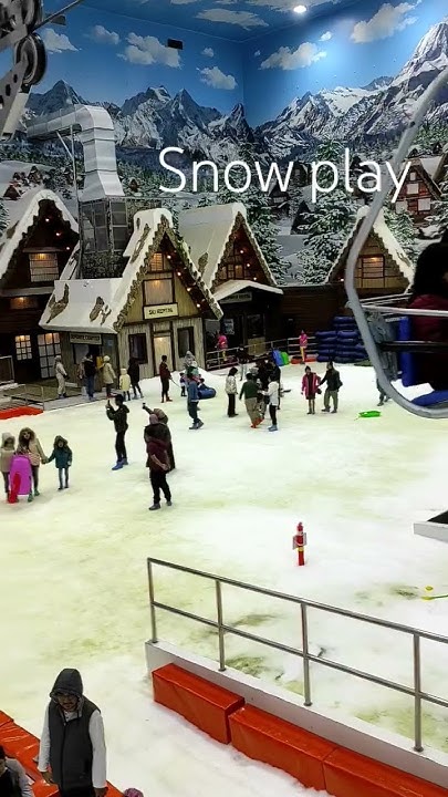Rim Of The World Snow Play Area snow world snow play #snowworld #2024 - YouTube