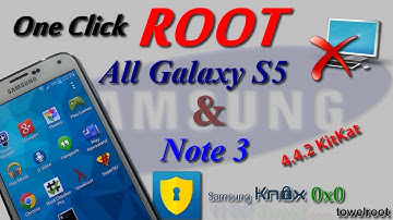 One Click Root Galaxy S5 & Note 3 [All Variants] on KitKat (Without PC)