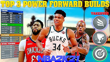 *TOP 3* Best Power Forward Builds 2k21!!! Best All Around PF Builds in NBA 2k21 Current Gen!!!