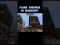 Flame Thrower In Minecraft Be Like l #minecraft #gaming #BeingRio #subscribe #like