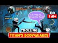 Trolling titans bodyguards  csk official  shadow fight 2