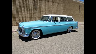 2442-TX Lot # 3 - 1956 CHRYSLER WINDSOR TOWN & COUNTRY STATION WAGON 65,246 MILES SHOWING
