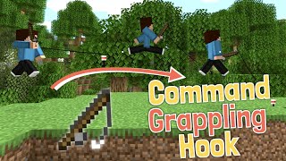 ✔️How To Get A Working Grapple Hook In Minecraft Java With One Simple Command + Bedrock Alternative!