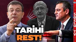 Ankara Kulislerini Sallayan Hamle İmamoğlundan İktidara Büyük Rest Özgür Özel Düğmeye Bastı