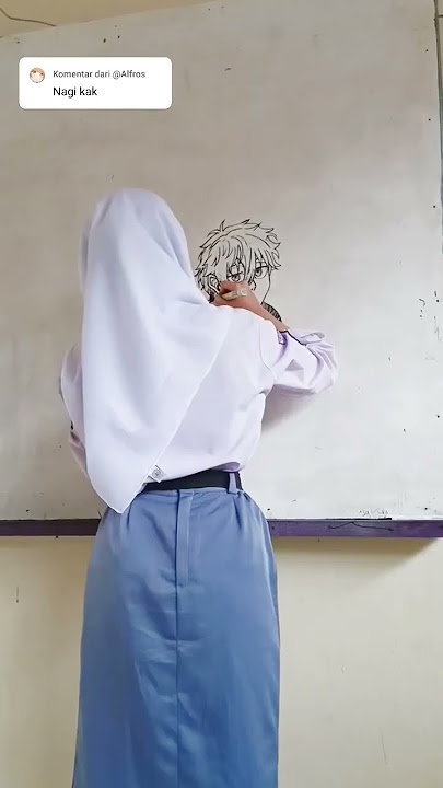 Ini #nagi nya nihh #spidol #board #anime #bluelock #drawing